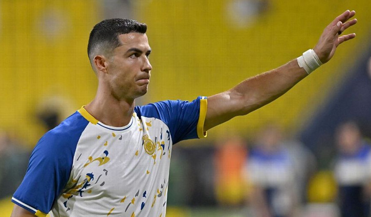 আল নাসরের জয়ের ম্যাচে গোল পেলেন রোনালদো
