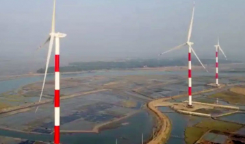 জাতীয় গ্রিডে যুক্ত হলো ৩০ মেগাওয়াট বায়ুবিদ্যুৎ