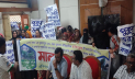 কুমিল্লা ডিসি অফিসে দুই শতাধিক নারীর বিক্ষোভ