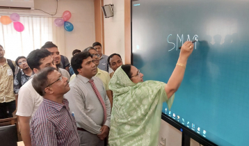 পাবিপ্রবিতে স্মার্ট ক্লাসরুম উদ্বোধন