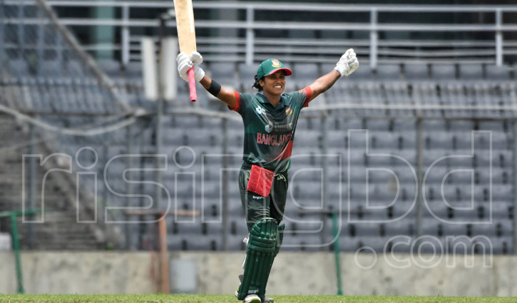 ওয়ানডেতে বাংলাদেশের প্রথম সেঞ্চুরিয়ান ফারজানা
