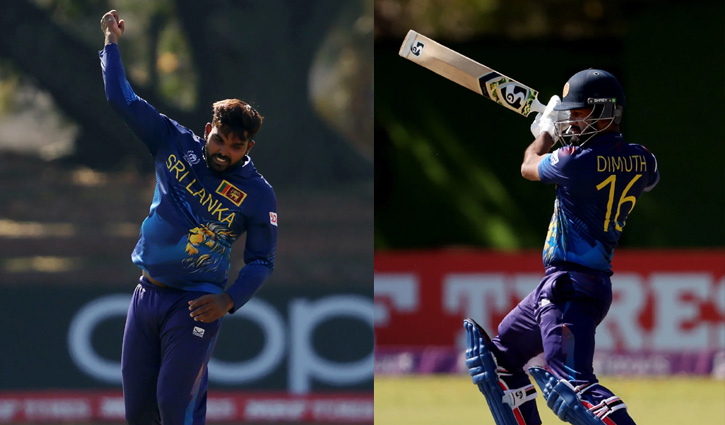 ২১০ বল ও ১০ উইকেট হাতে রেখে জিতলো শ্রীলঙ্কা