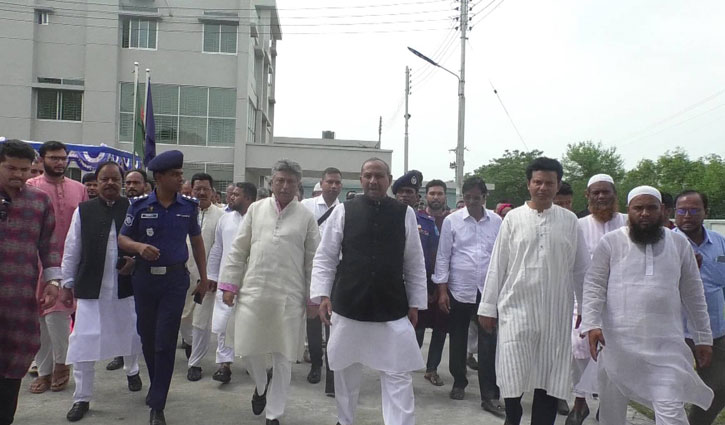 শিবচরে প্রকৌশল গবেষণা ও প্রশিক্ষণ ইনস্টিটিউটের জন্য স্থান পরিদর্শন