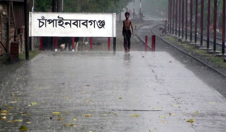 চাঁপাইনবাবগঞ্জে অবশেষে এক পশলা বৃষ্টি