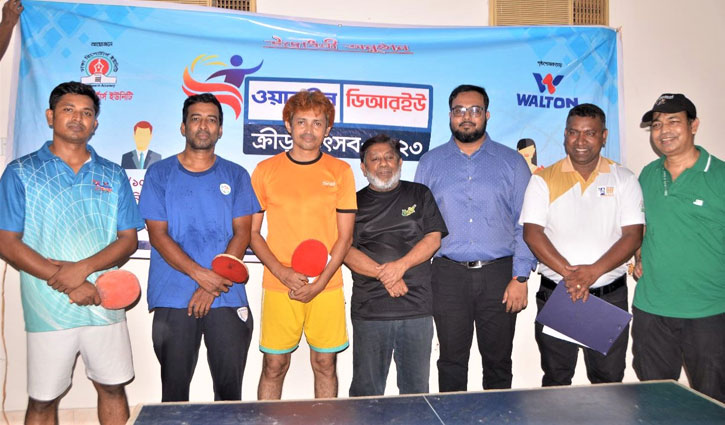 টেবিল টেনিসে জনকন্ঠের রুমেল খানের দ্বিমুকুট অর্জন