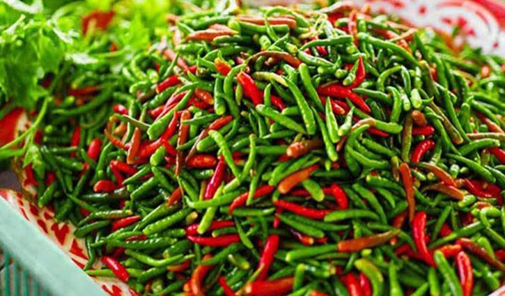 সিলেটে খুচরা বাজারে কাঁচা মরিচের কেজি ১ হাজার টাকা