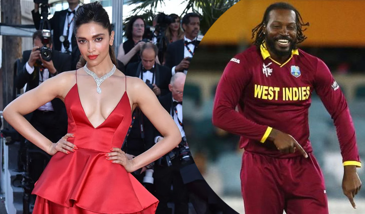 দীপিকার সঙ্গে নাচতে চান ক্রিস গেইল