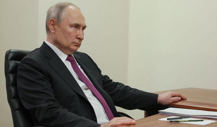 বাঁধ বিস্ফোরণের জন্য ইউক্রেনকেই দায়ী করলেন পুতিন