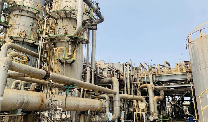 Production at CUFL halted due to gas shortage