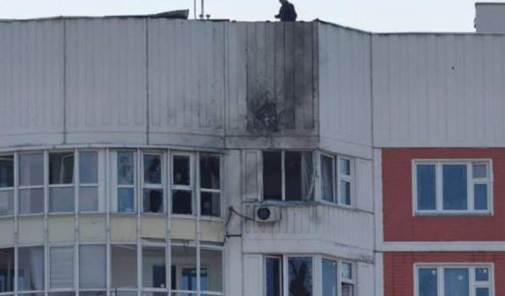 Ukraine launches biggest drone attack on Moscow, Russia says