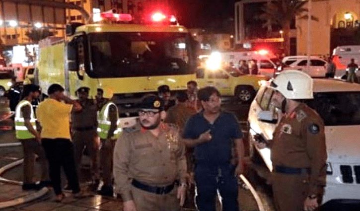 8 Pakistani pilgrims killed in Saudi hotel fire