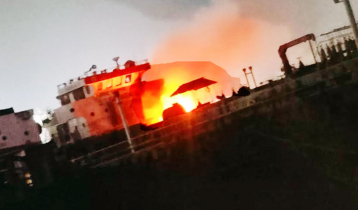 Explosion in ship on Shitalakshya dockyard, 6 workers burnt