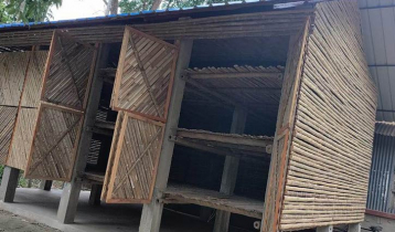 `20 modern onion storage sheds being built in Rajbari`