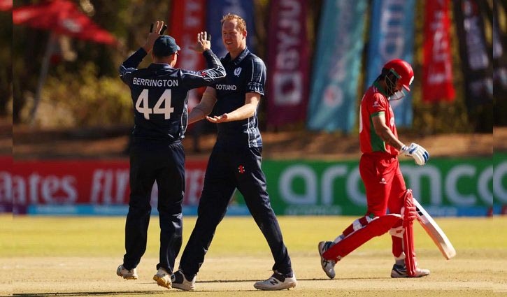 Both Scotland, Oman qualify for super sixes