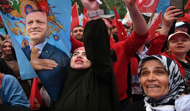 Congratulations pour in as Erdogan wins Turkish presidential election