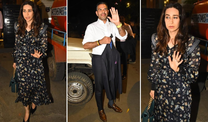 প্রাক্তন স্বামীর সঙ্গে ডিনারে কারিশমা (ভিডিও)