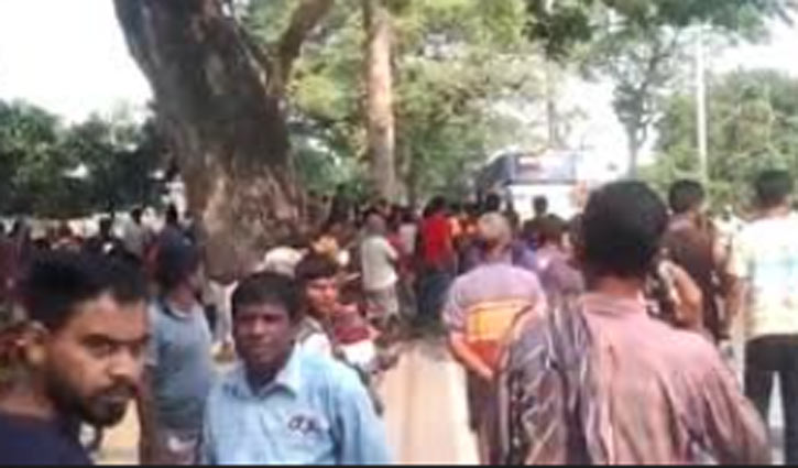 মেহেরপুরে বাসের ধাক্কায় মোটরসাইকেল আরোহী নিহত