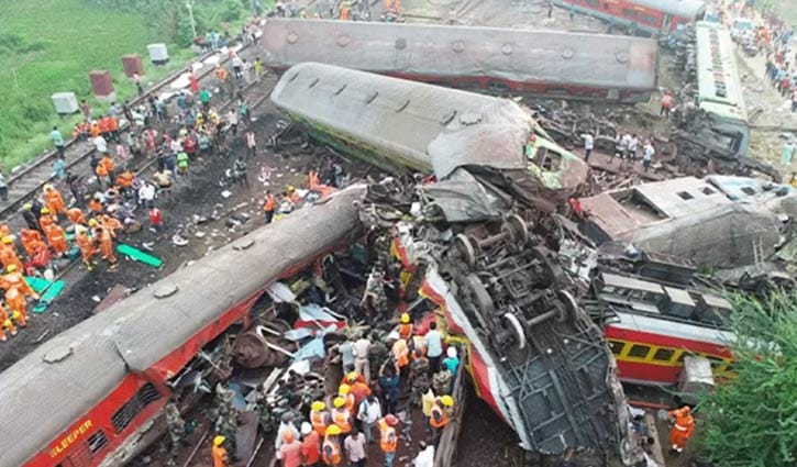 ভারতে ট্রেন দুর্ঘটনা: আহত হয়েছেন কয়েকজন বাংলাদেশি 