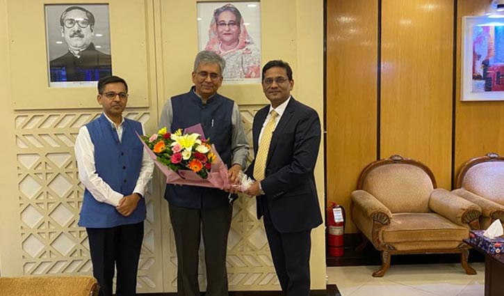 ঢাকায় ভারতের পররাষ্ট্র সচিব 