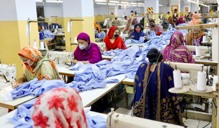 চলতি অর্থবছরের জুলাই-এপ্রিলে তৈরি পোশাক রপ্তানি ৩৮.৫৭ বিলিয়ন ডলারে পৌঁছেছে