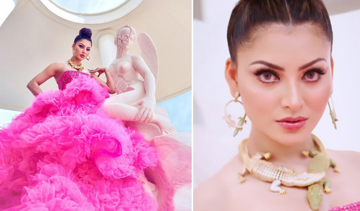 ‘কুমিরের’ কানের দুল-হার পরে আলোচনায় উর্বশী (ভিডিও)