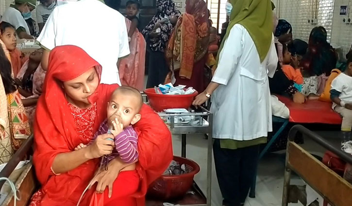 নড়াইলে শীতের শুরুতে শিশুদের নিউমোনিয়ার প্রকোপ