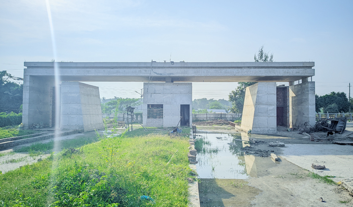 শুরুই হয়নি বশেমুরবিপ্রবির উপ-ফটকের নির্মাণ কাজ