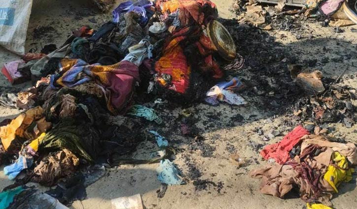 ঠাকুরগাঁওয়ে বসত ঘরে আগুন, শিশুর মৃত্যু