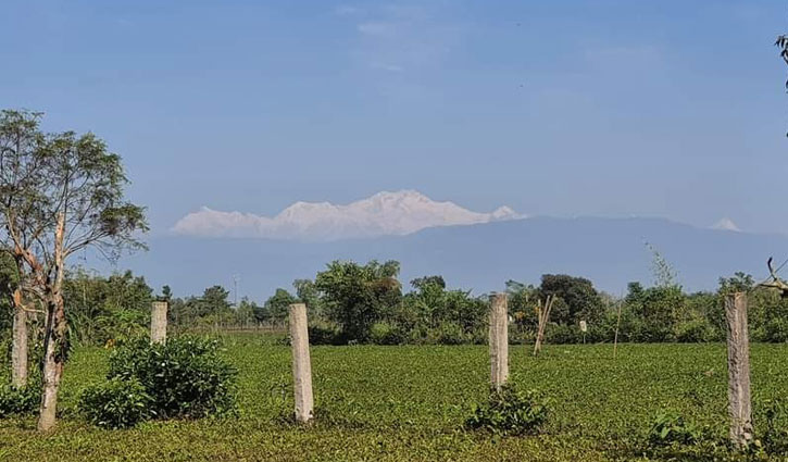 পঞ্চগড় থেকে খালি চোখে দেখা যাচ্ছে কাঞ্চনজঙ্ঘা