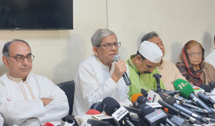 জরুরি সংবাদ সম্মেলনে যা বললেন মির্জা ফখরুল