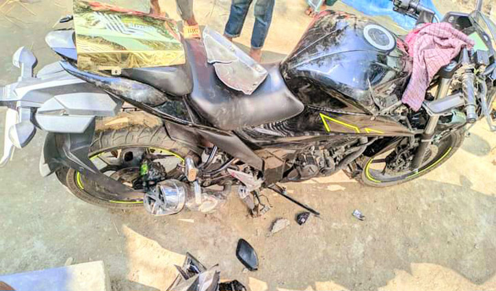শেরপুরে মোটরসাইকেল দুর্ঘটনায় নিহত ১
