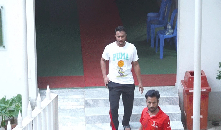 ‘ফাইন টিউন’ হতে তিন ঘণ্টার সেশন সাকিবের, সামনের দুদিনে আরও লম্বা সেশন