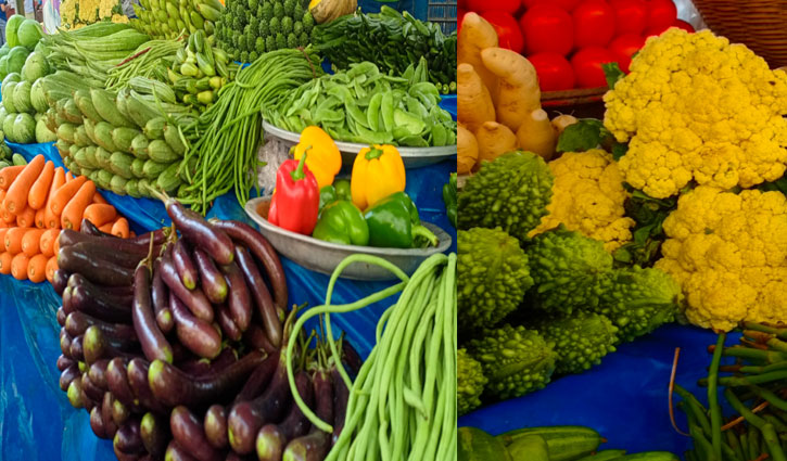 সবজির চড়া দামে নাকাল ক্রেতা