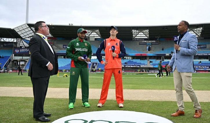 Netherlands win toss, opt to bat against Bangladesh