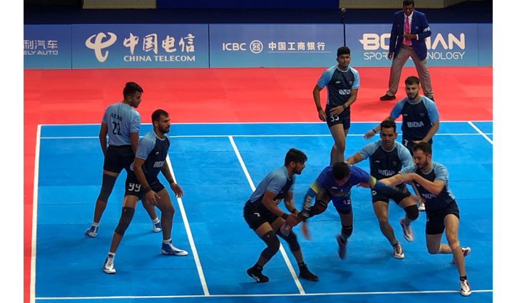 Bangladesh kabaddi team suffers big defeat to India