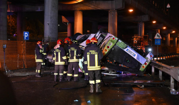 21 killed as bus crashes in Italy
