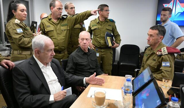 Israel formally declares war on Hamas