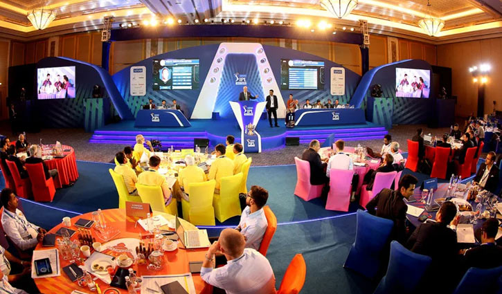 ভারতের বাইরে আইপিএল নিলাম, সময়সূচি প্রকাশ