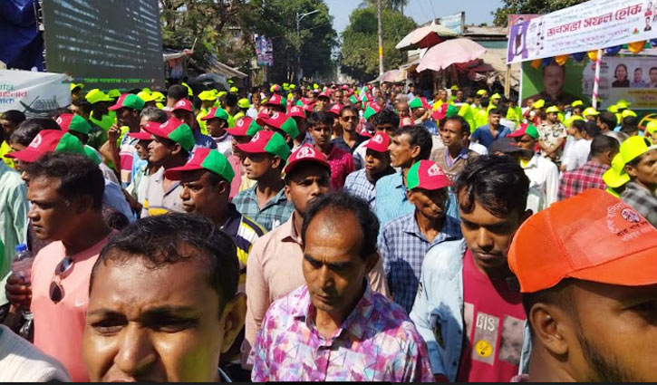 প্রধানমন্ত্রীর জনসভাকে ঘিরে খুলনা মিছিলের নগরী 