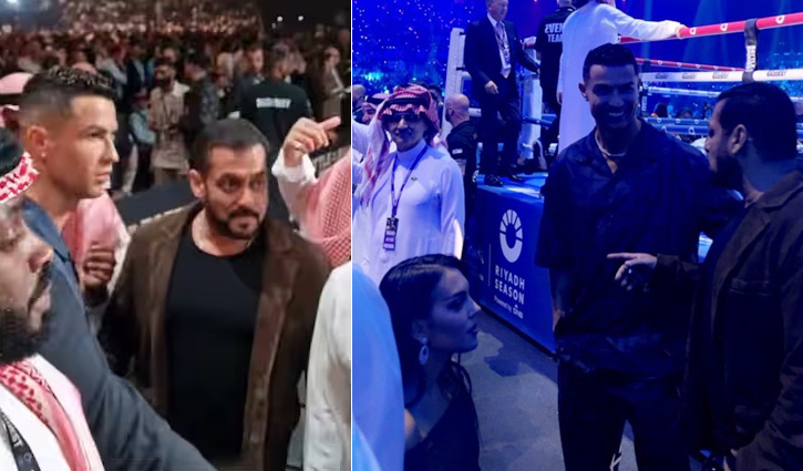 সত্যি কি সালমানকে উপেক্ষা করেছেন রোনালদো?