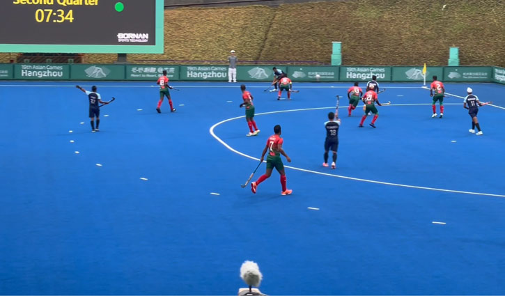 ভারতের কাছে ১২ গোল খেলো বাংলাদেশ