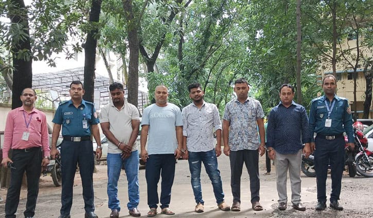 নেশা জাতীয় ট্যাবলেট জব্দ, গ্রেপ্তার ৫