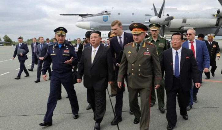 উনকে পারমাণবিক ক্ষেপণাস্ত্র দেখালেন রুশ প্রতিরক্ষামন্ত্রী