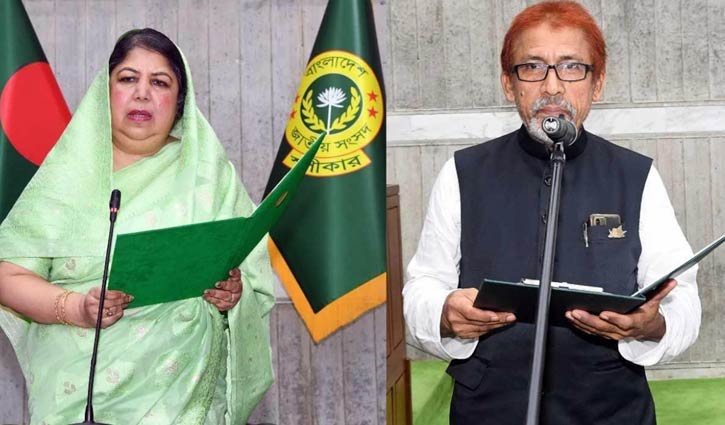 শপথ নিলেন এমপি সিদ্দিকুর রহমান