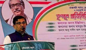 বিএনপি-জামায়াত দেশে আন্দোলনের নামে ধ্বংসযজ্ঞ চালাচ্ছে: হানিফ