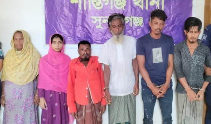 সুনামগঞ্জে অপহৃত শিশুকে শিকল বন্দি অবস্থায় উদ্ধার