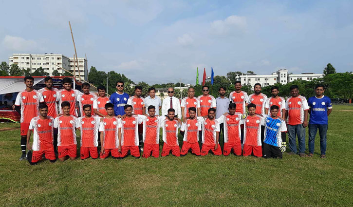 কুবিতে চার বছর পর মাঠে গড়াল বঙ্গবন্ধু কাপ ফুটবল