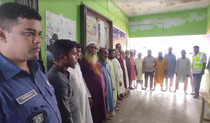 বিরামপুরে জামায়াতের মিছিল, আটক ১৬ 