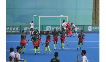 Bangladesh hockey team beat Uzbekistan