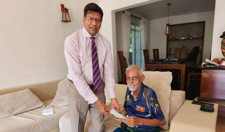 Sri Lanka Cricket donates Rs. 5 million to Uncle Percy